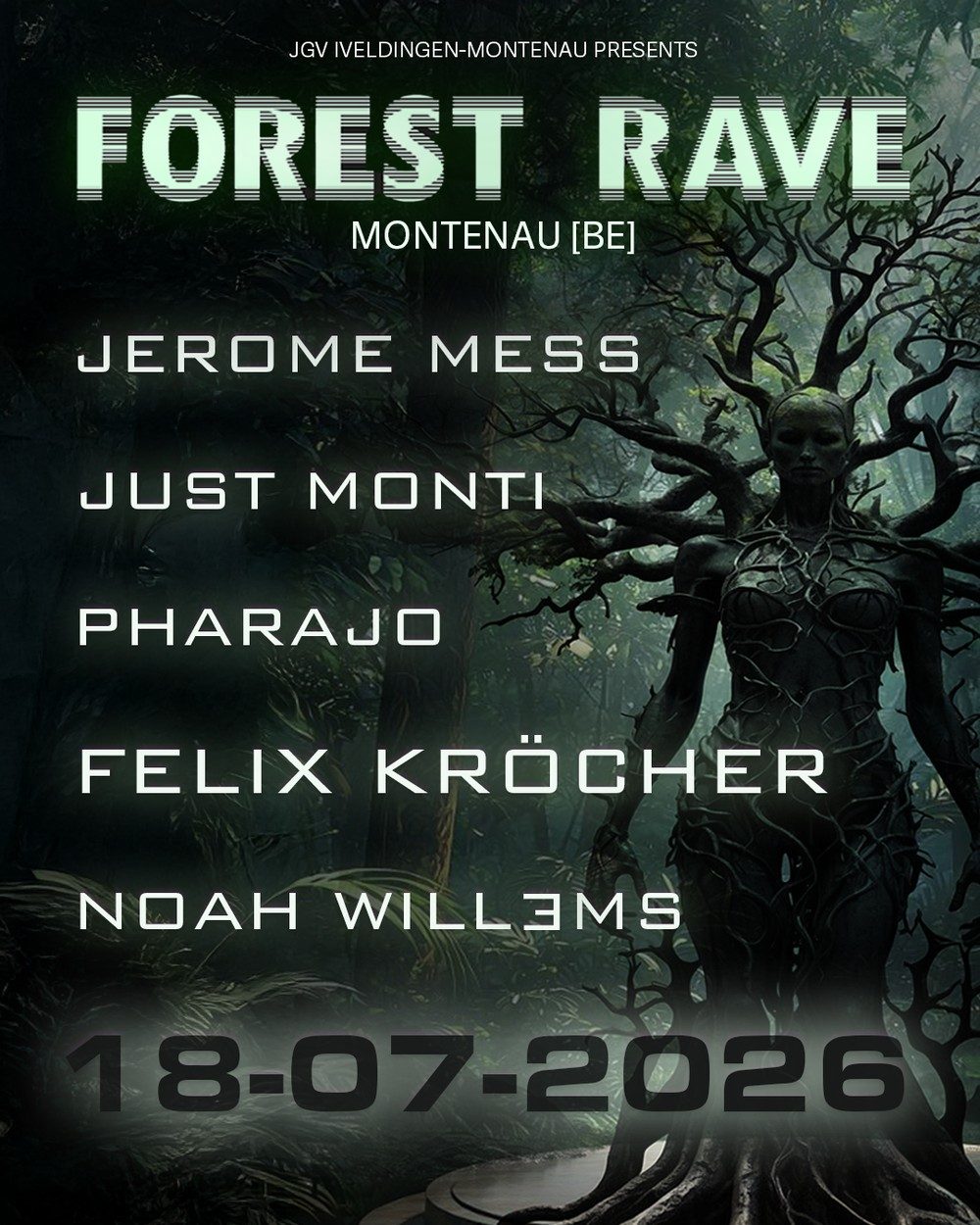 Forest Rave 2026 poster